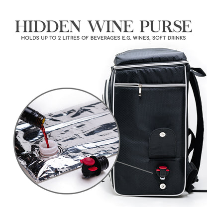 Insulated Cooler Backpack with Wine Purse🎒🍷🍾 - NicheTag NicheTag Outdoor Recreation Insulated Cooler Backpack with Wine Purse🎒🍷🍾 NicheTag Niche Tag Outdoor Recreation Insulated Cooler Backpack with Wine Purse🎒🍷🍾