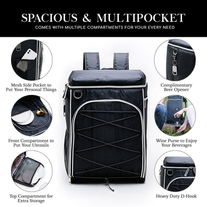 Insulated Cooler Backpack with Wine Purse🎒🍷🍾 - NicheTag NicheTag Outdoor Recreation Insulated Cooler Backpack with Wine Purse🎒🍷🍾 NicheTag Niche Tag Outdoor Recreation Insulated Cooler Backpack with Wine Purse🎒🍷🍾